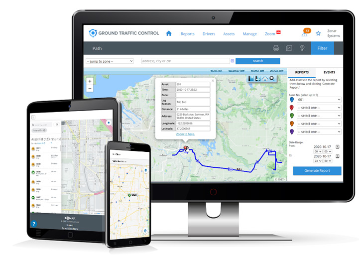 Smart Fleet Management Platform Zonar Systems