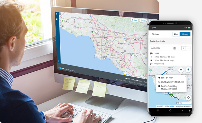 Zonar Ground Traffic Control Telematics Platform