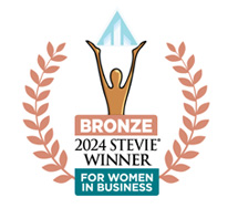 Bronze Stevie award for Woman of the Year - Advertising, Marketing & Public Relations