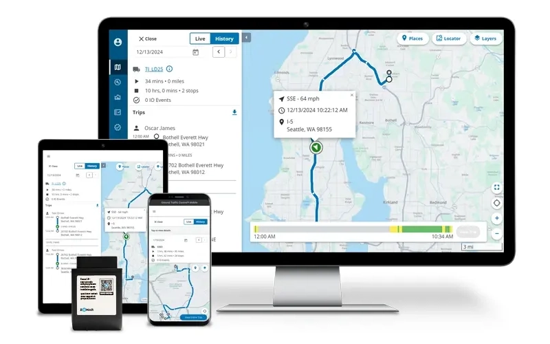 Zonar Unveils Next Generation Light Duty Telematics Control Unit.