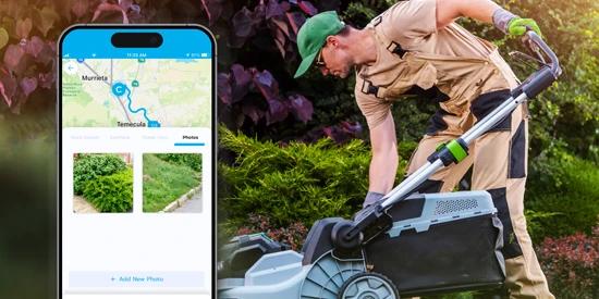 All-in-one field services management for lawn service fleets